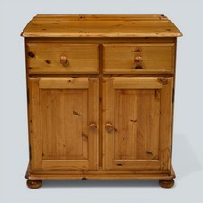 Small Narrow Pine Sideboard