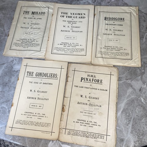 Gilbert sullivan vocal - &,