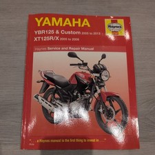 YAMAHA YBR125ED & YBR125 CUSTOM 2005-13 / XT125R & XT125X 2005-09 REPAIR MANUAL