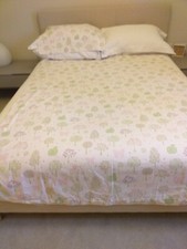 Laura Ashley kids single duvet cover set pink apple orchard