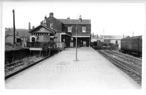 B29 railway photograph wet - photograph, (wet