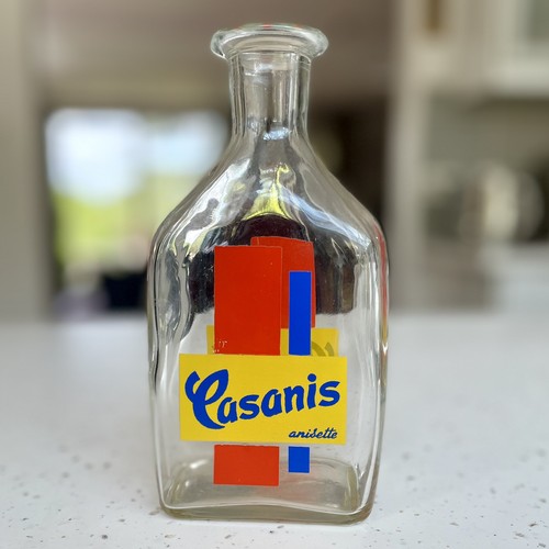 Anisette casanis french glass - french,