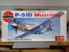 Airfix 1/24 Scale North American P-51D Mustang Model Kit.