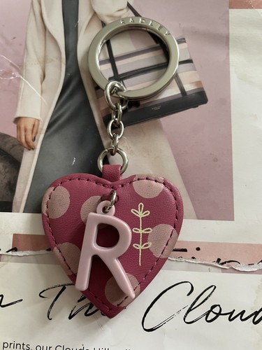 Radley pink leather heart - pink,