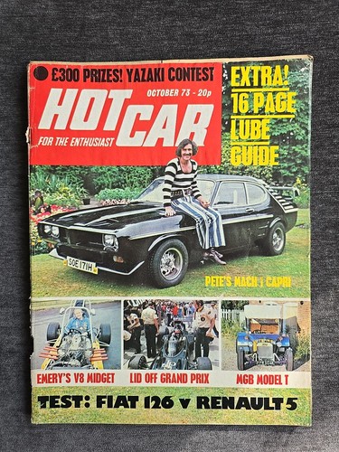 Hot car magazine october - magazine,