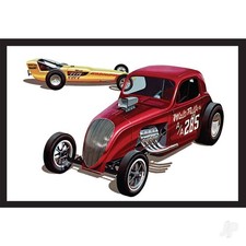 AMT 1:25 Fiat Double Dragster Plastic Model Car Kit