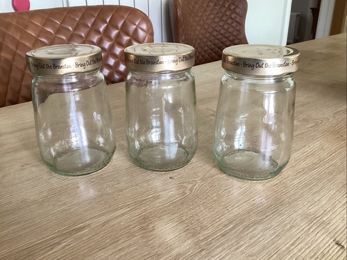 Empty round glass jars with - glass,