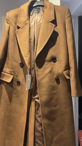 Mango tan brand new coat - tan,