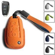 Genuine Leather Car Key Fob