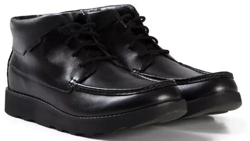 New clarks older boys black - new,