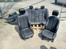 2015 BMW 3 Series F30 M Sport Front Heated Leather Seats Black Door Cards