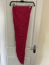 Missguided Hot Pink Midaxi