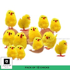 Mini Yellow Chenille Chicks