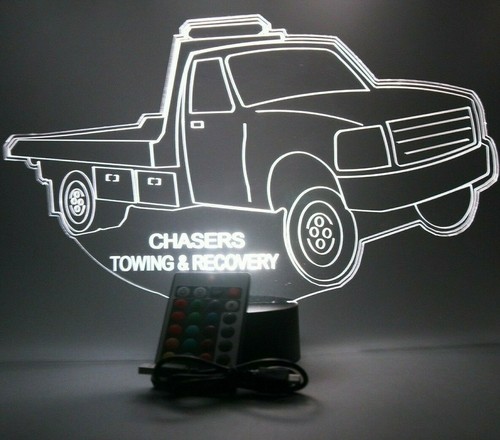 Flatbed tow truck light - tow,