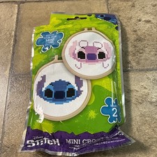 Stitch & Angel Mini Cross