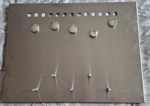 Stainless steel message - message, board