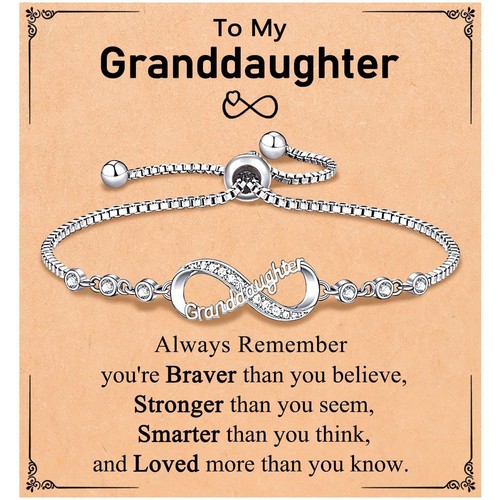 Granddaughter gift silver - granddaughter,