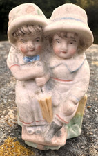 Rare Antique Bisque Cake