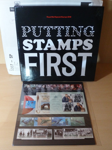 Royal mail year book 2018 - mail,