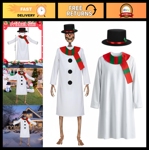 12ft skeleton outfit set - 12ft,