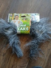 Grey Fur Wolf Dig Cat Ears