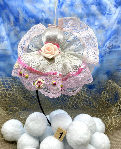 Handmade victorian lace angel - handmade,