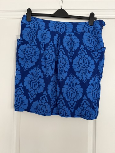 Joules skirt mini pretty blue - joules,