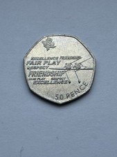Olympics 50p pence coin Fair