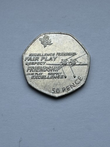 Olympics 50p pence coin - , fair