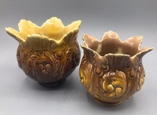Two Antique Bretby Jardinieres, Shape #898A/B