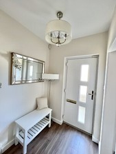 Pagazzi Neutral Crystal Ceiling Lamps and Floor Lamp Set