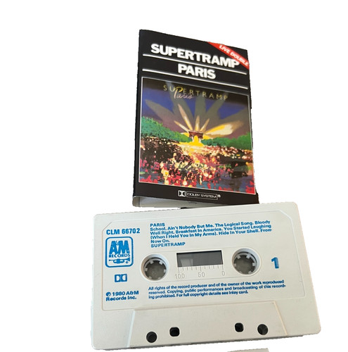 Super tramp paris cassette - paris,