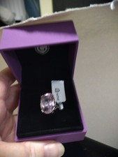 Platinum 950 AAA Kolum Kunzite 14.95 cts Size R. 