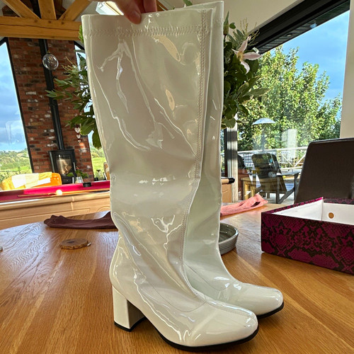 Women gizelle white patent - gizelle,