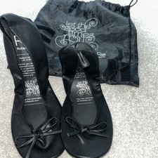 Ladies Rollasole Black Fold Up