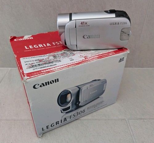 Canon legria fs306 silver - canon,