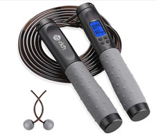 Jump Rope LCD Display Smart Digital Skipping Rope Fitness With Calorie Counter