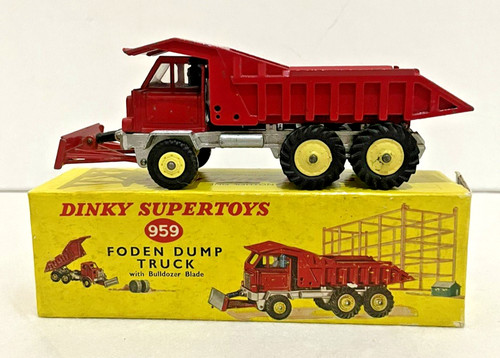 Vintage dinky 959 foden - vintage, dump