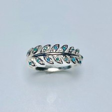 Natural blue diamonds 925