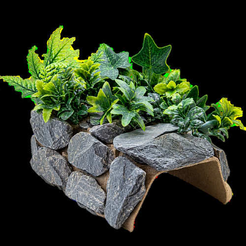 Slate aquarium cave hide fish - cave,
