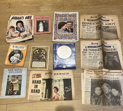 Coronation souvenir programmes - coronation,