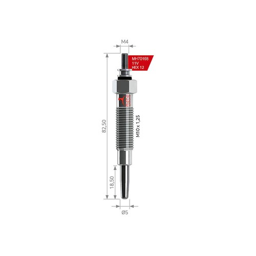 Glow plug for - glow,