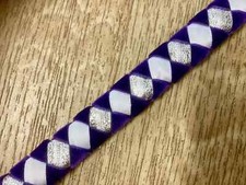 Browband Heaven Velvet Covered Browbands.  Various colours/sizes.  BN. In Stock!