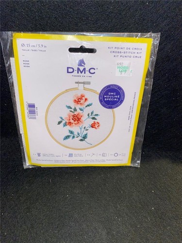Dmc rose cross stitch - dmc,