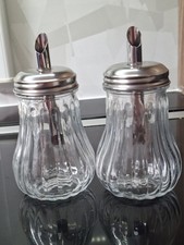 Retro glass tabletop sugar - retro,