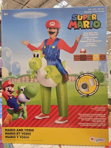 Yoshi mario inflatable - yoshi,