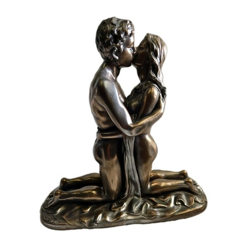 Crosa 2002 nude lovers bronze - crosa,