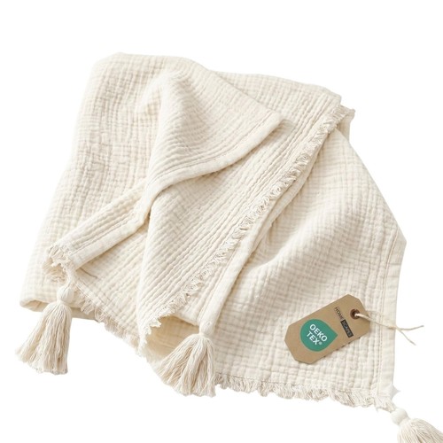 100 cotton muslin - muslin, throw