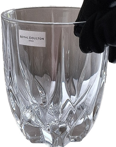 Royal doulton flame crystal - 'flame',