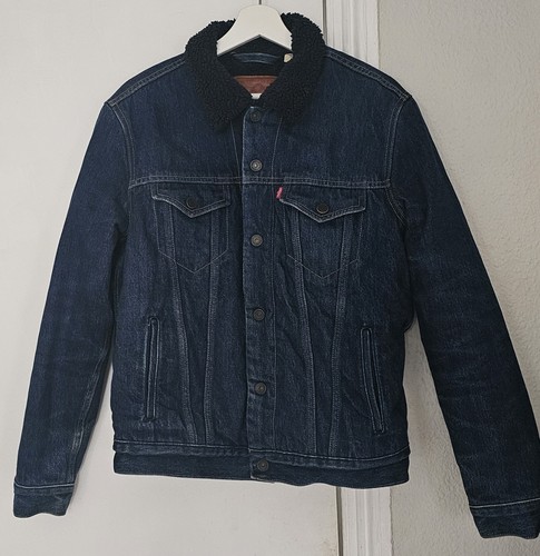 Levi sherpa trucker men - sherpa, men's